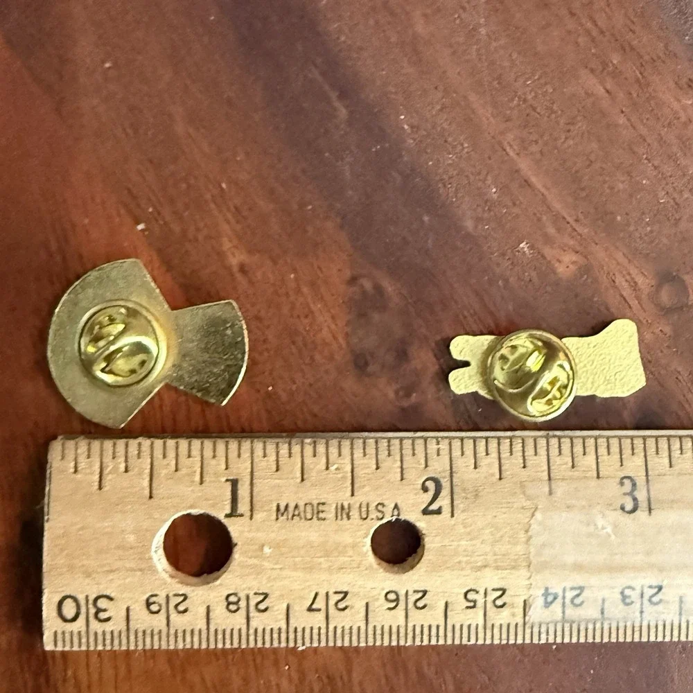 Vintage Shriners Provost Guard Lapel Pins Lot of 3 Masonic Enamel Fraternal
